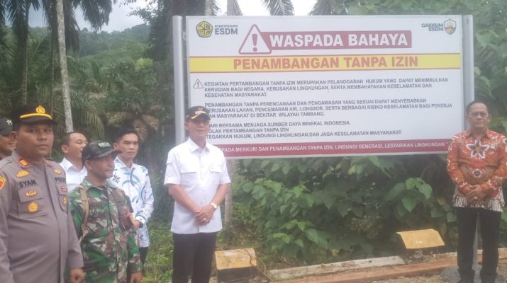 Polres Tapanuli Selatan Cegah Penambangan Tanpa Izin