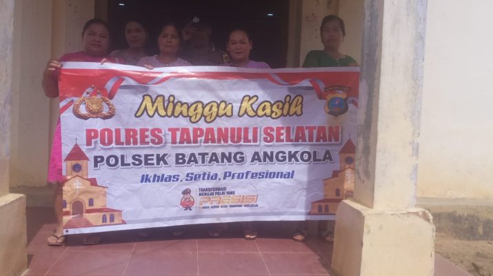 Minggu Kasih Polres Tapsel