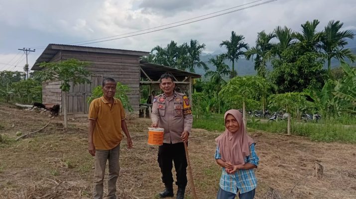 Polri Bersama Masyarakat Tanam Jagung Pipil Dukung Ketahanan Pangan di Tapanuli Selatan