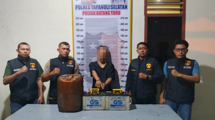 Sepanjang September, Satreskrim Polres Tapsel Ungkap Lima Kasus dan Amankan Tujuh Tersangka