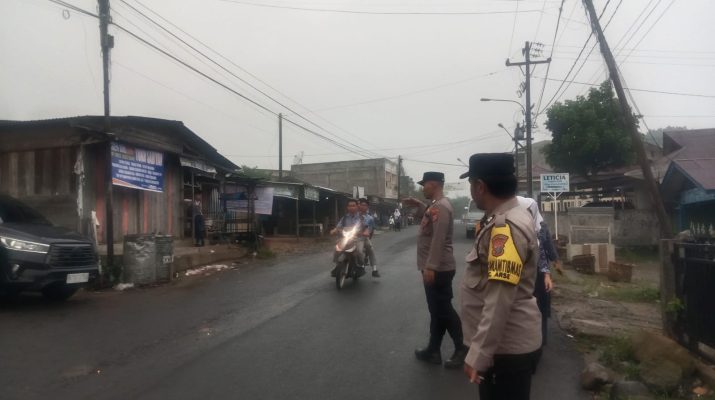 Polsek Sipirok laksanakan PAM padat pagi