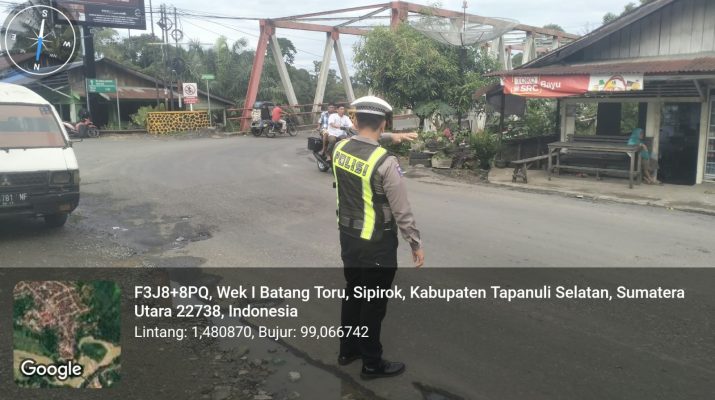 PAM Padat Pagi Polsek Batang Toru