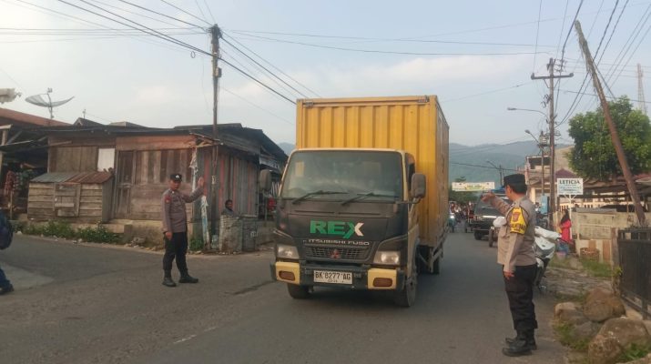 PAM Padat Pagi Polsek Sipirok