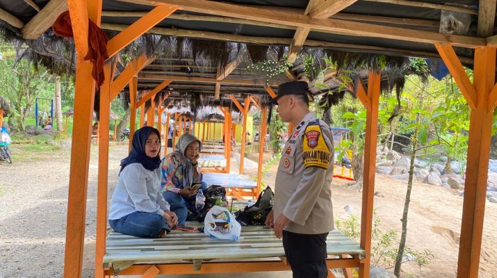 pengamanan wisata Aek Parsariran