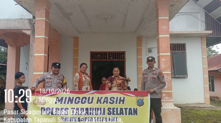 Pengamanan ibadah di Sipagimbar