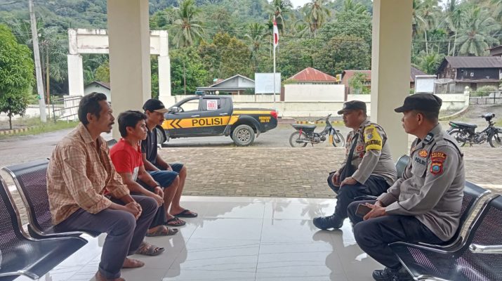 Polsek Batang Angkola Terima Pengaduan Dugaan Pengancaman di Bangun Purba