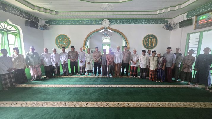 Jumat Keliling, Polsek Batang Toru Ajak Warga Marancar Berani Laporkan Peredaran Narkoba