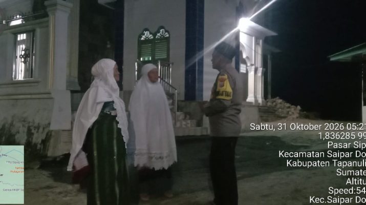 Sholat Subuh Keliling Polsek Saipar Dolok Hole